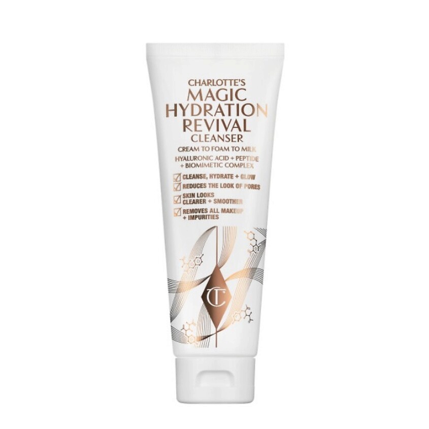 Изображение товара CHARLOTTE TILBURY Очищающее средство для лица Charlotte's Magic Hydration Revival Cleanser, 120 мл