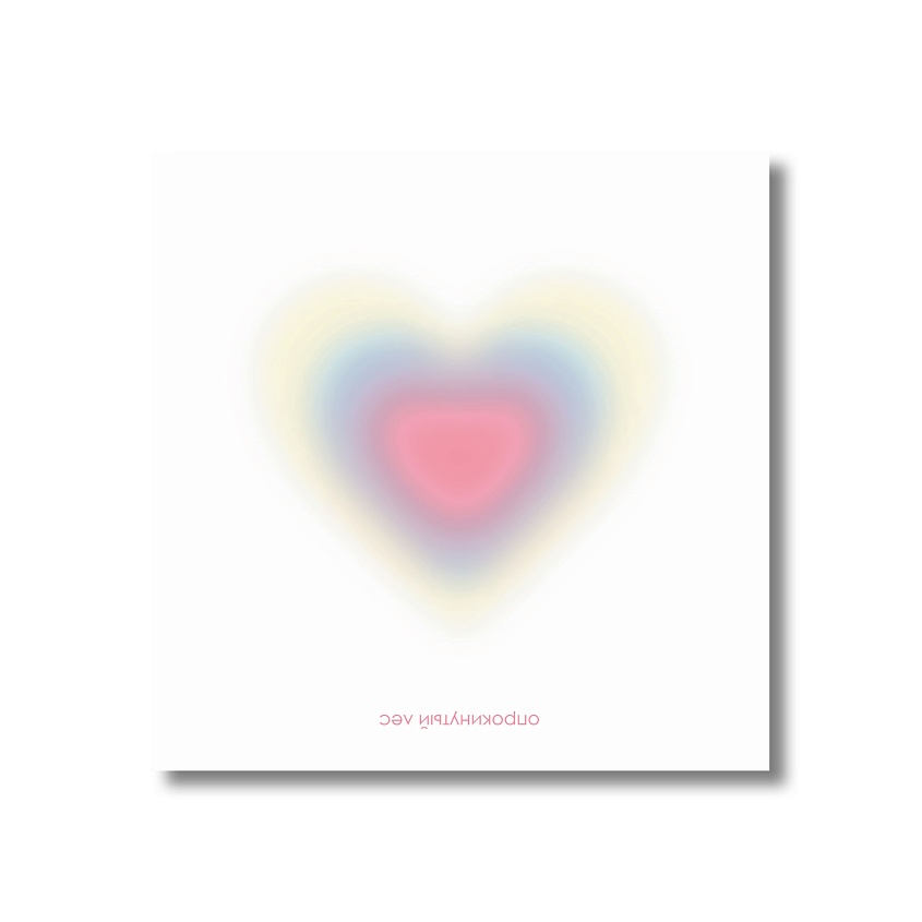 Изображение товара ОПРОКИНУТЫЙ ЛЕС Бумага для заметок 'pink aura heart', 100 шт