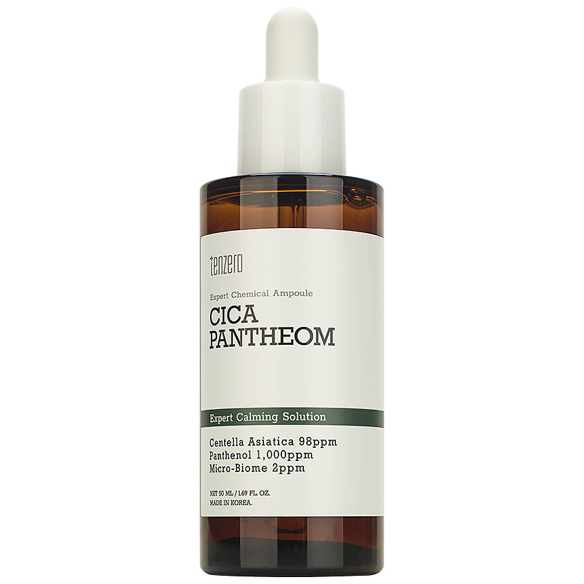 Изображение товара TENZERO Успокаивающая ампульная сыворотка Cica Pantheon Ampoule 50 мл