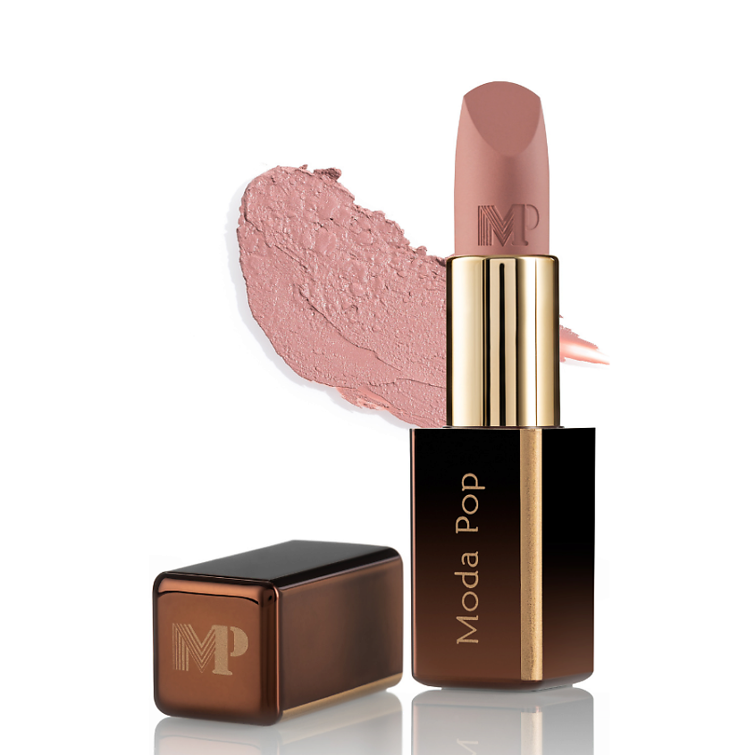 Изображение товара Помада для губ MODAPOP Р124 с насыщенной палитрой и стойкостью до 8 часов
