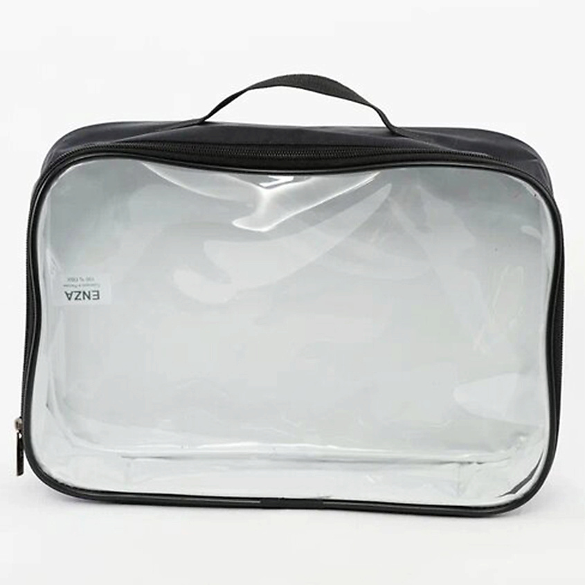 Изображение товара Средняя косметичка-органайзер ENZA 22х16х6 см черная для косметики и мелочей