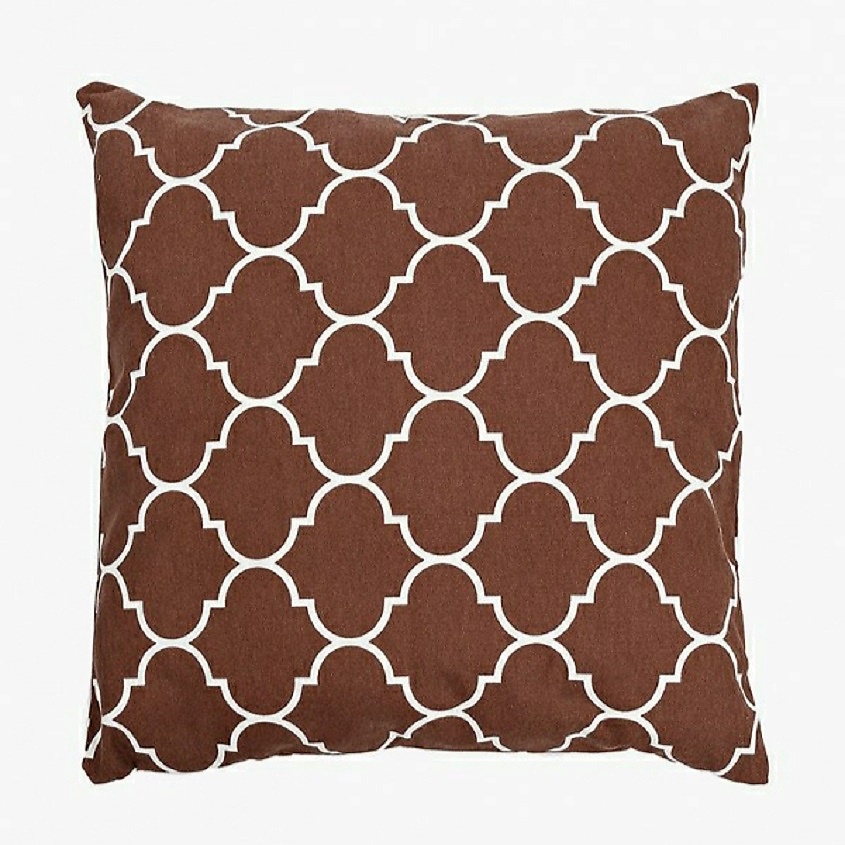 Изображение товара LA PEONIA Наволочка декоративная, Коричневый