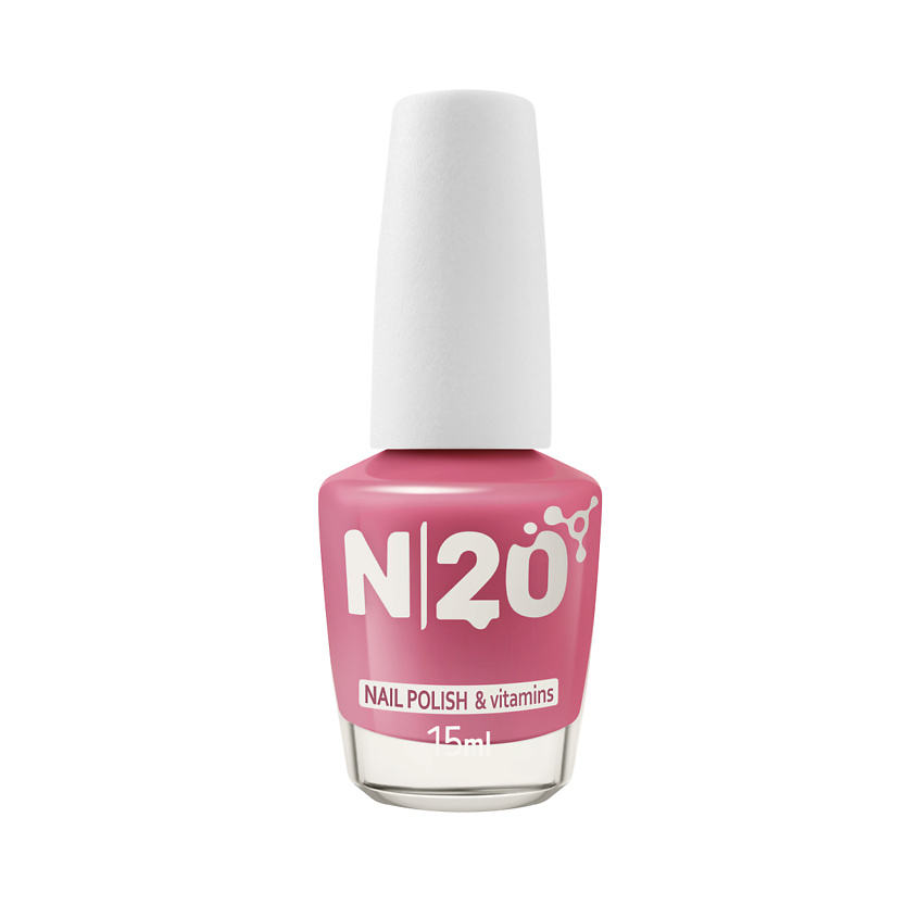 Изображение товара N20 Витаминный лак для ногтей "NAIL POLISH & vitamins", отеннок №17 Party in Pink
