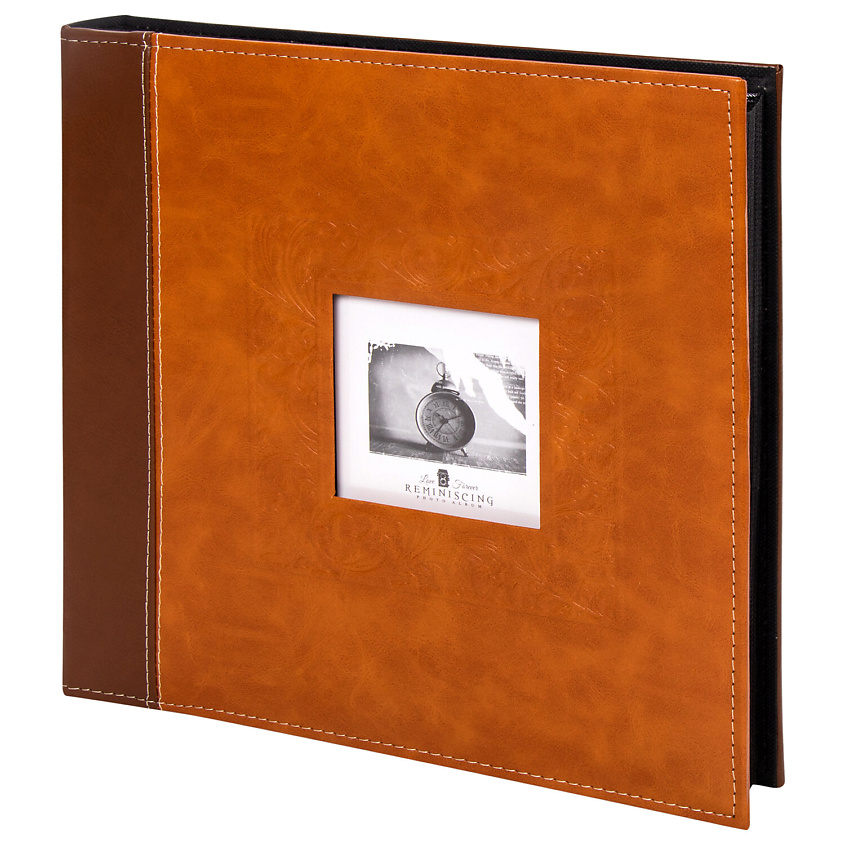 Изображение товара BRAUBERG Фотоальбом под кожу Camel 500 фото 10*15см, Коричневый