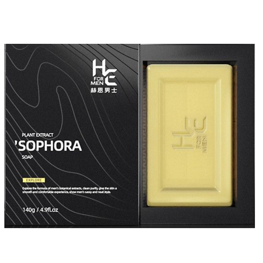 Изображение товара HE FOR MEN Мыло мужское SOPHORA plant extract древесный аромат, 140