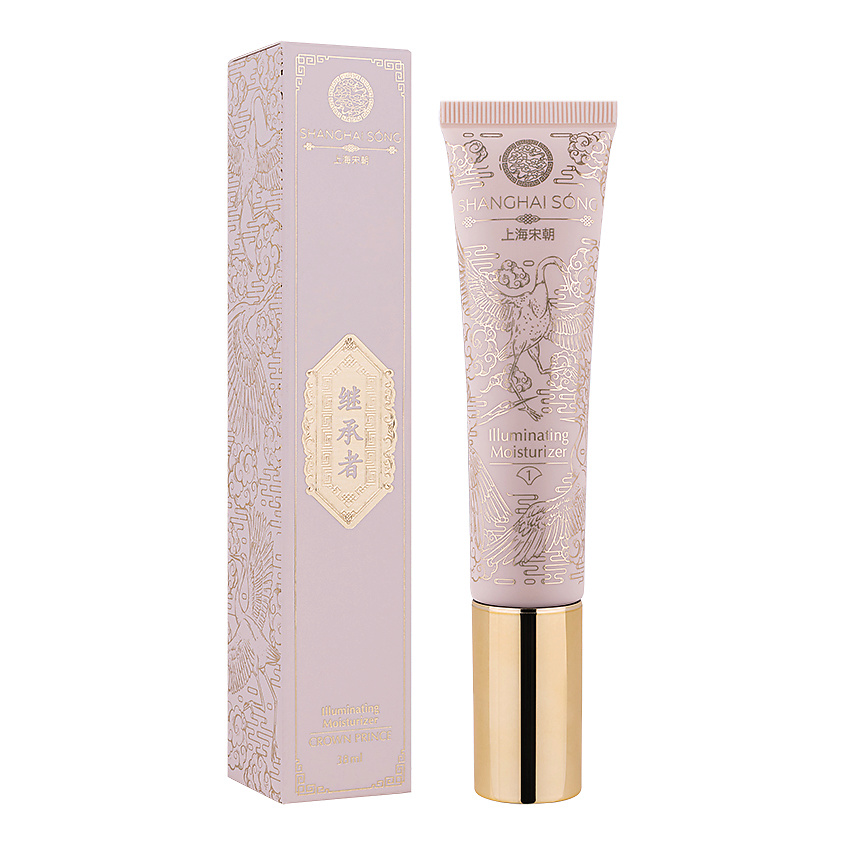 Изображение товара SHANGHAI SONG Увлажняющий сияющий праймер Crown Prince, № 001 Darling, 38 мл