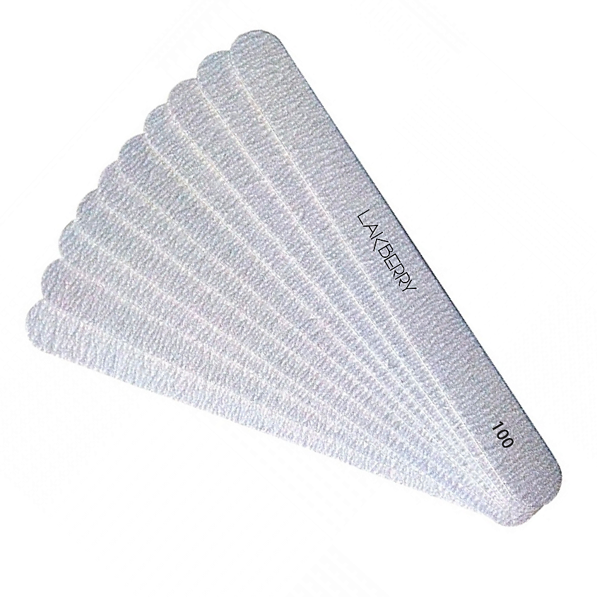 Изображение товара Сменные файлы для пилки ногтей 100 грит LAKBERRY 10 шт