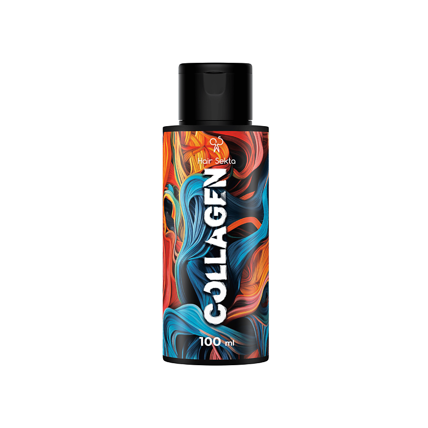 Изображение товара HAIR SEKTA Коллагеновый уход для волос с интенсивным разглаживанием, 100 мл