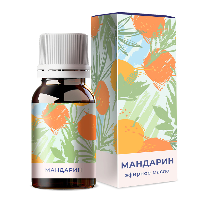 Изображение товара Эфирное масло мандарина OnlyOil 10 мл натуральное для ухода и ароматерапии