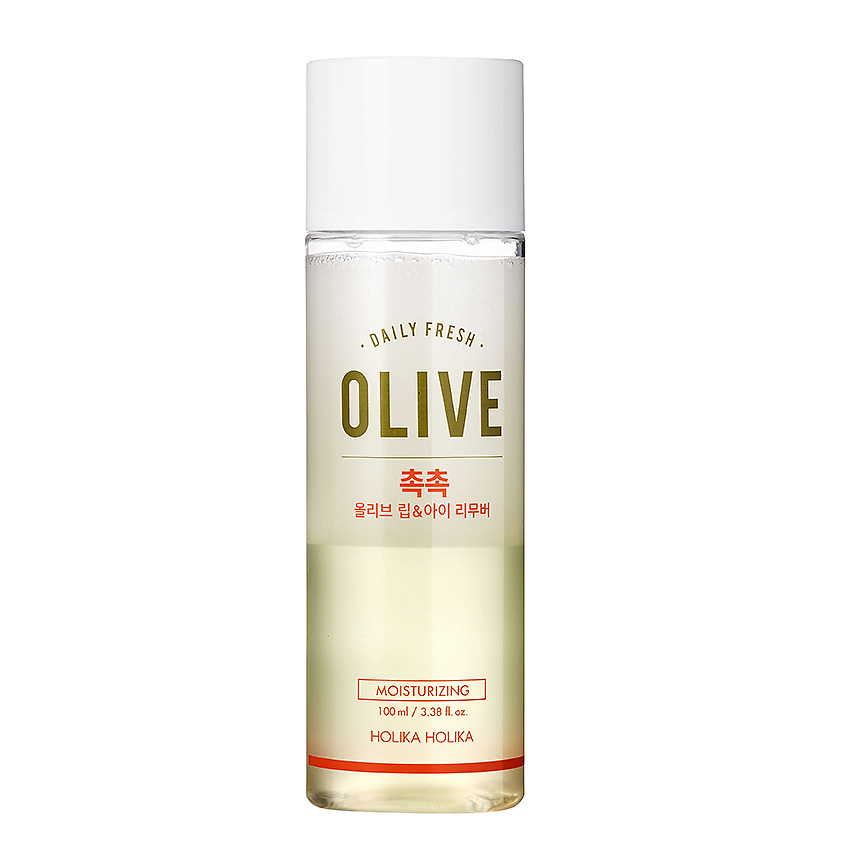 Изображение товара HOLIKA HOLIKA Средство для снятия макияжа Daily Garden Moist Olive Lip&Eye Remover, 100 мл