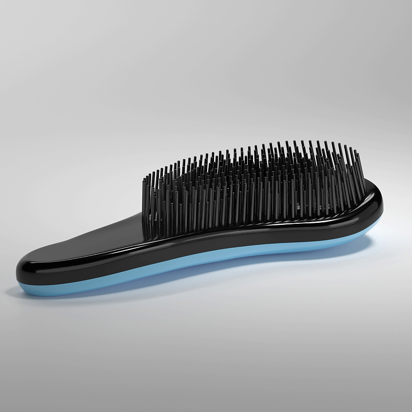 Изображение товара CHELAY Массажная расческа для влажных кудрявых спутанных тонких мокрых волос, Голубой