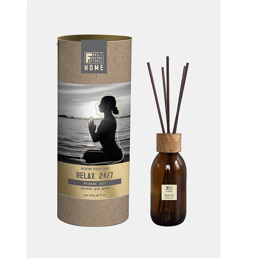 Изображение товара FAMILY FOREVER FACTORY Ароматизатор воздуха:аромат для дома "Релакс 24/7" Home, 100 мл