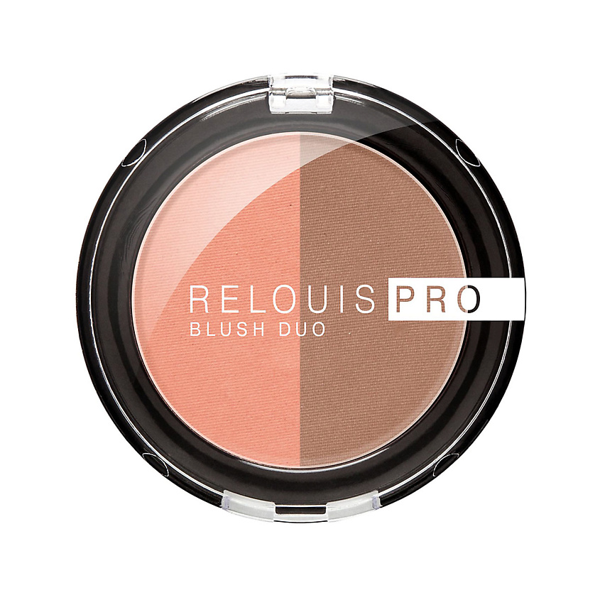 Изображение товара Румяна RELOUIS PRO BLUSH DUO тон 203 компактные и удобные