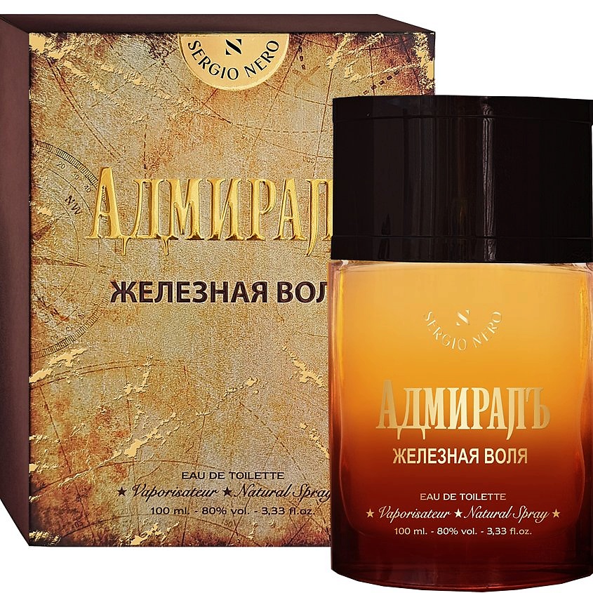 Изображение товара АДМИРАЛЪ Туалетная вода Железная Воля, 100 мл.