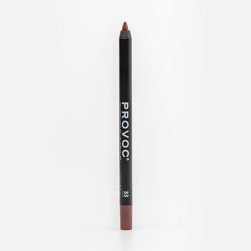 Изображение товара PROVOC Полуперманентный гелевый карандаш для губ яркий и стойкий