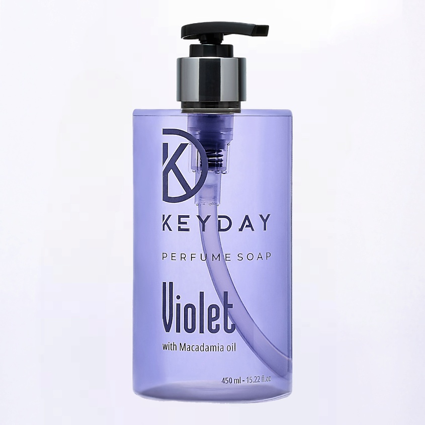 Изображение товара KEYDAY Жидкое парфюмированное мыло для рук и тела Violet 1 шт.