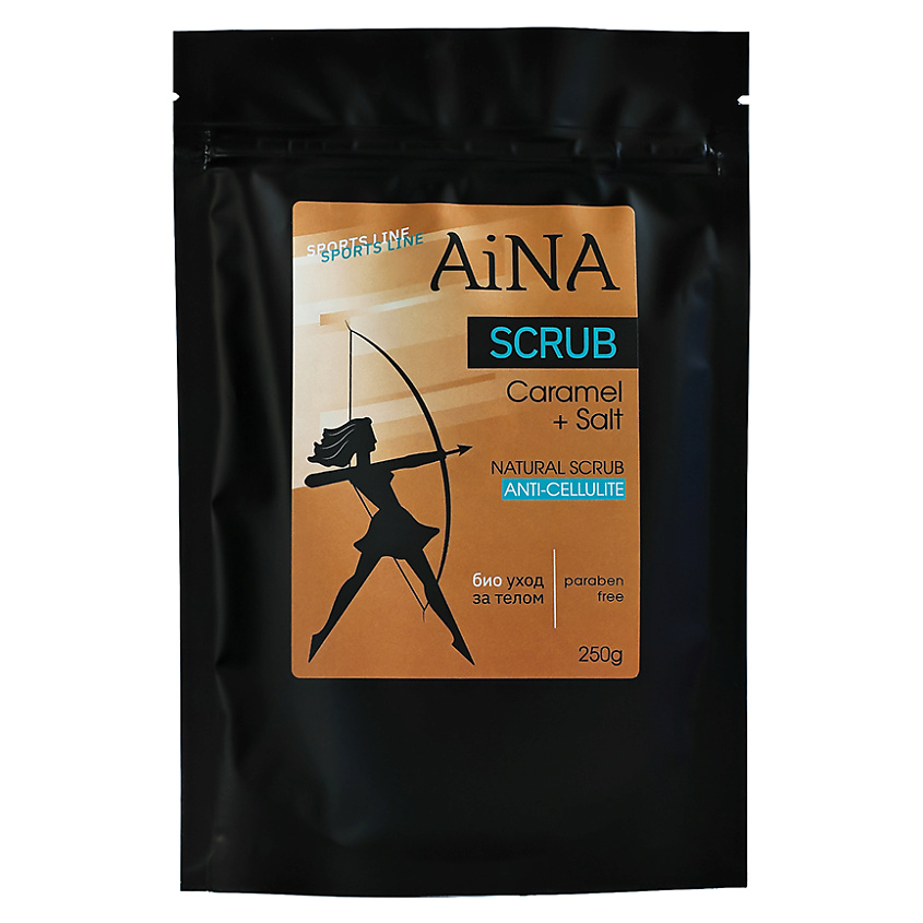 Изображение товара AINA Скраб для тела Caramel and Salt 250 г