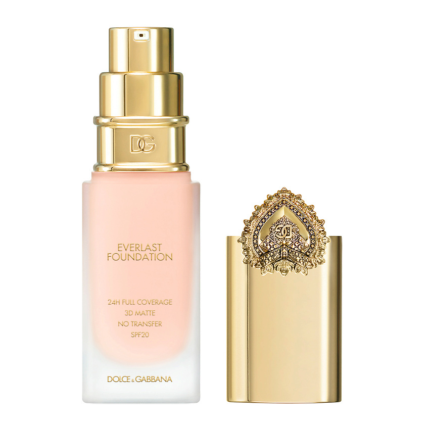 Изображение товара DOLCE&GABBANA Стойкий матовый тональный крем Everlast SPF20 27 мл 01N Light
