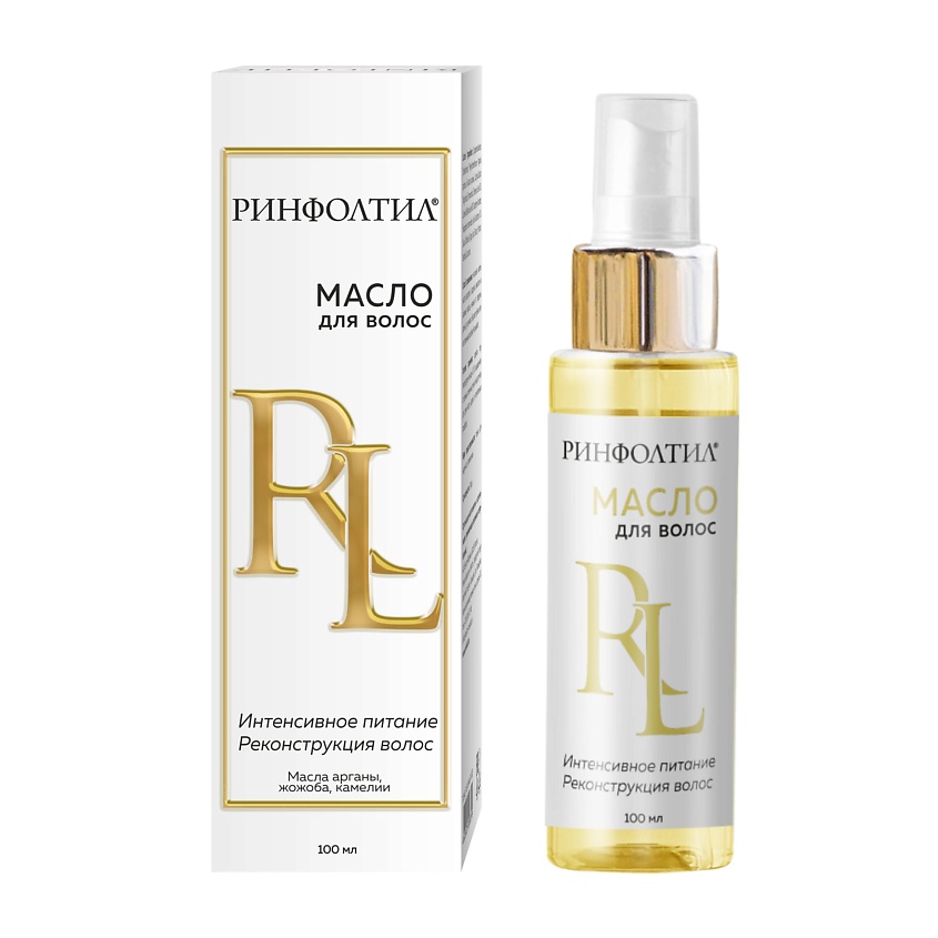 Изображение товара РИНФОЛТИЛ Масло для волос Восстанавливающее Аргановое Термозащита, 100 мл