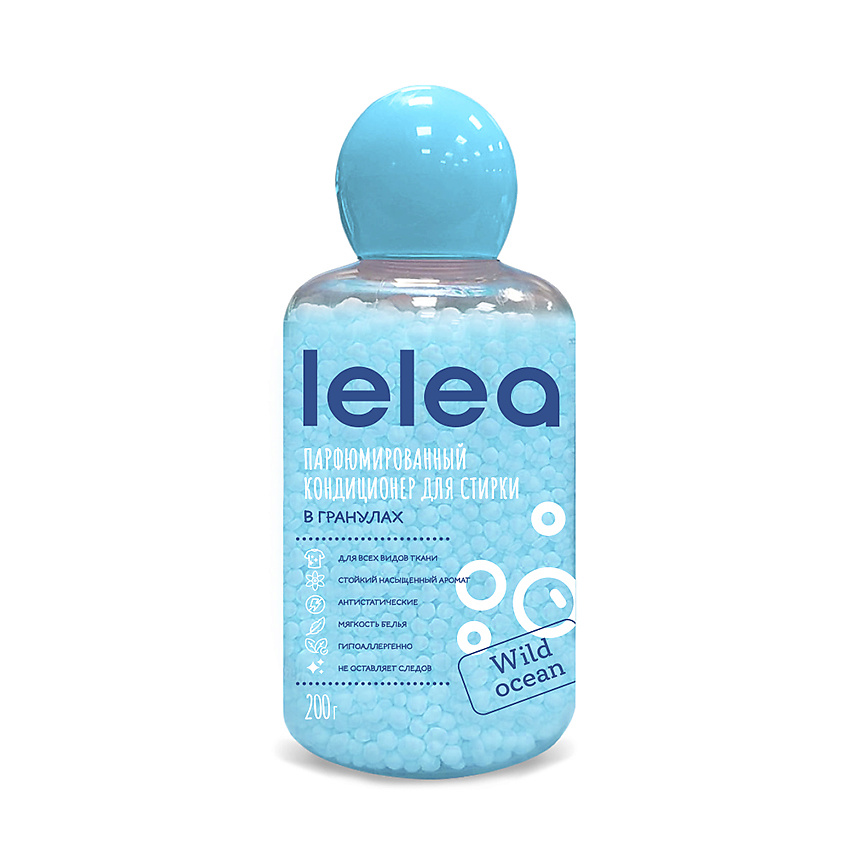 Изображение товара LELEA Кондиционер для белья парфюмированный Wild Ocean, 200 г