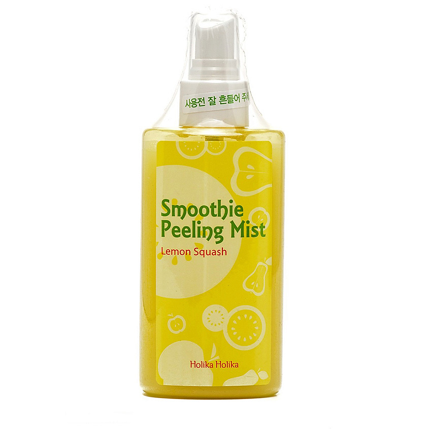 Изображение товара HOLIKA HOLIKA Отшелушивающий мист-скатка с лимоном Smoothie Peeling Mist Lemon Squash, 150 мл