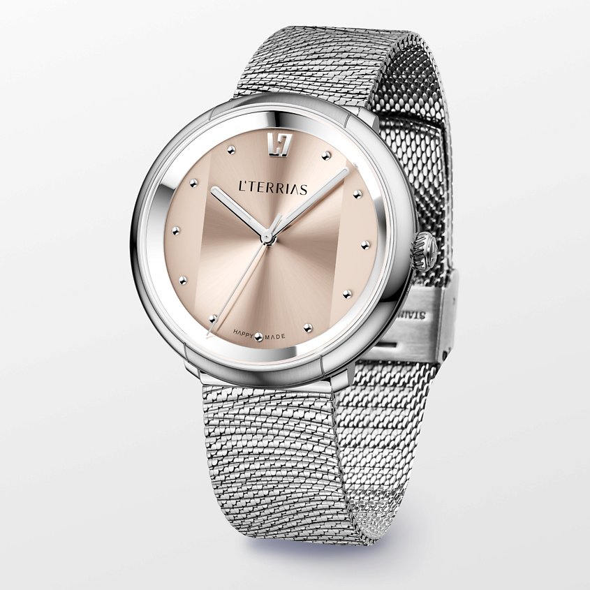 Изображение товара L'TERRIAS Женские часы со швейцарским механизмом Wild минимализм стиль