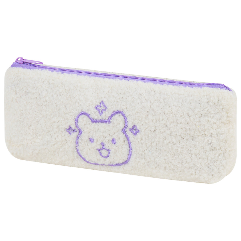 Изображение товара ЮНЛАНДИЯ Пенал плюш Bear, Белый