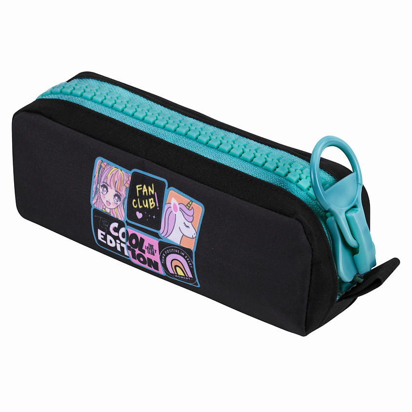 Изображение товара BRAUBERG Пенал с объёмной молнией Аниме, 1 шт