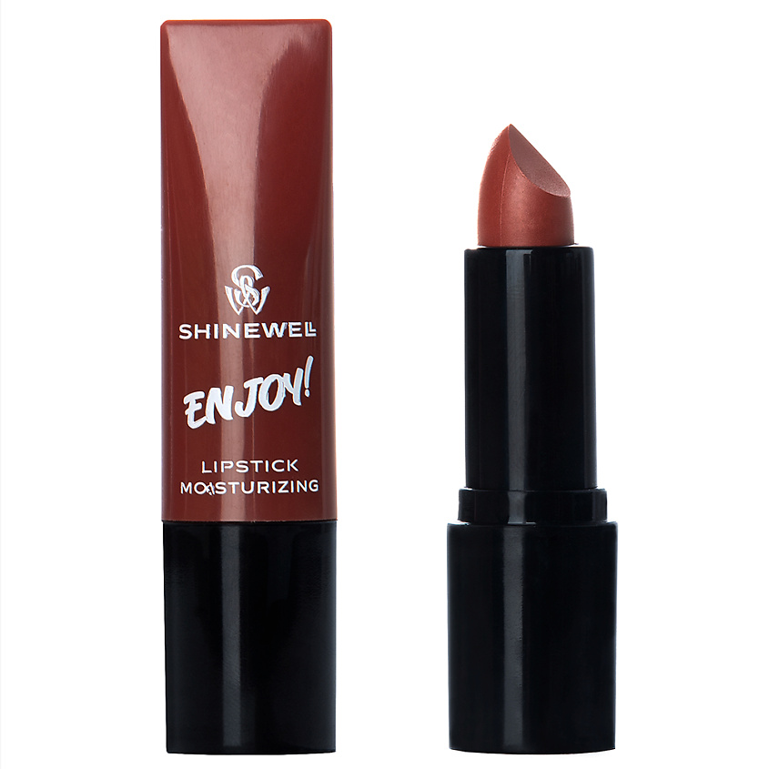Изображение товара SHINEWELL Увлажняющая помада для губ ENJOY, 01 Терракотовый