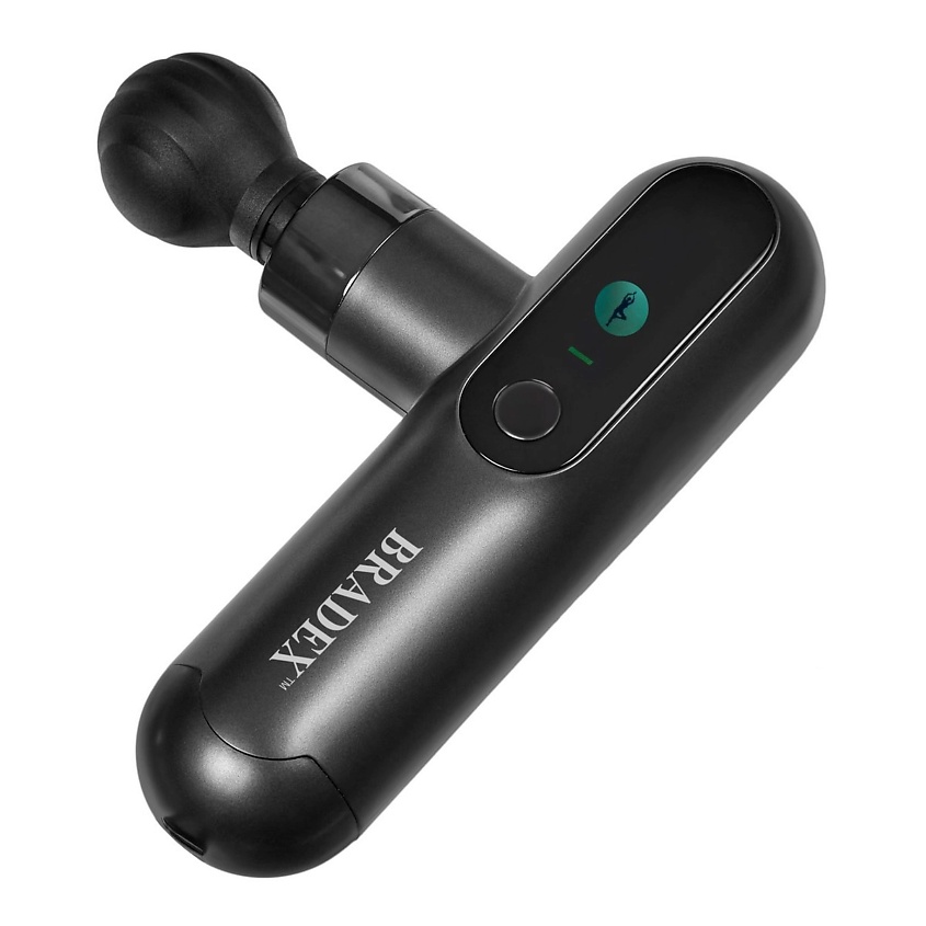 Изображение товара BRADEX Массажный пистолет мини ДЕЛЬТА, 4 насадки, 1 шт.