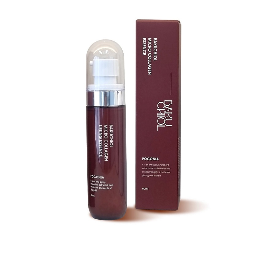 Изображение товара POGONIA Микро коллагеновая омолаживающая эссенция с бакучиолом, 80 мл