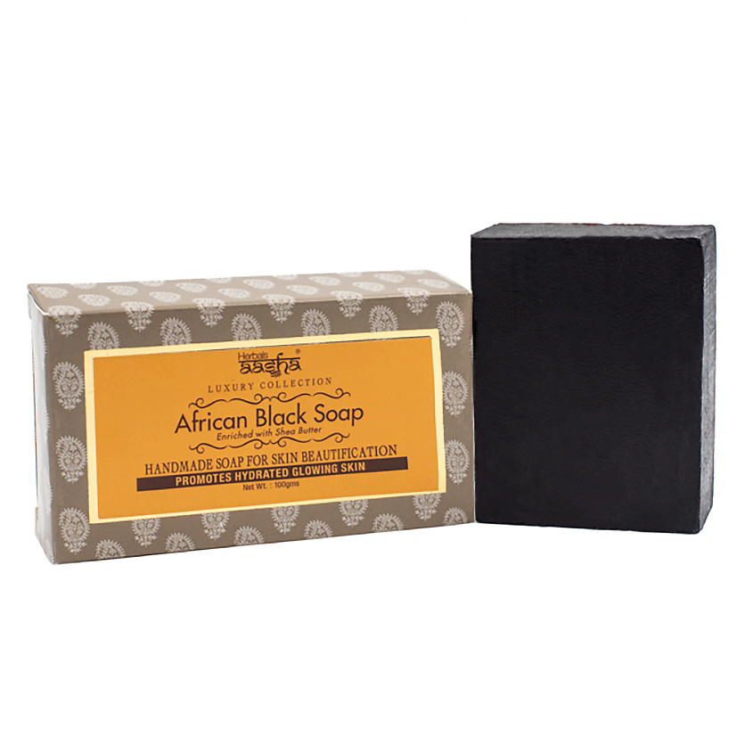 Изображение товара Африканское черное мыло AASHA HERBALS для проблемной кожи 100 г