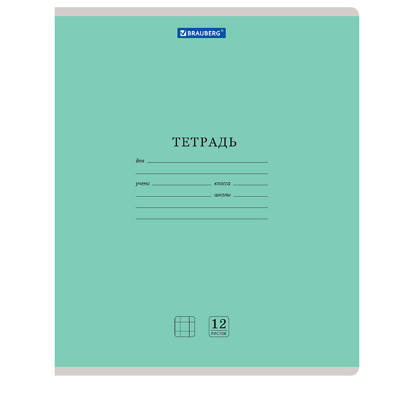 Изображение товара НАБОР ШКОЛЬНЫХ ТЕТРАДЕЙ BRAUBERG NEW КЛАССИКА 20 ШТ.