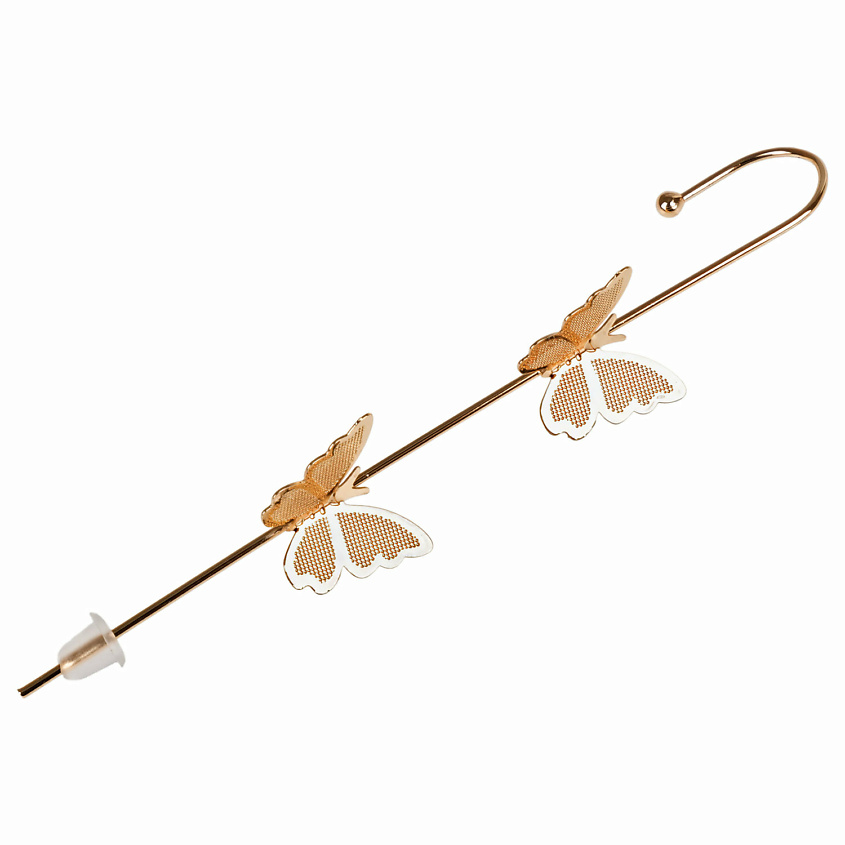 Изображение товара Серьга-копьё на одно ухо Бабочки от Lukky Fashion