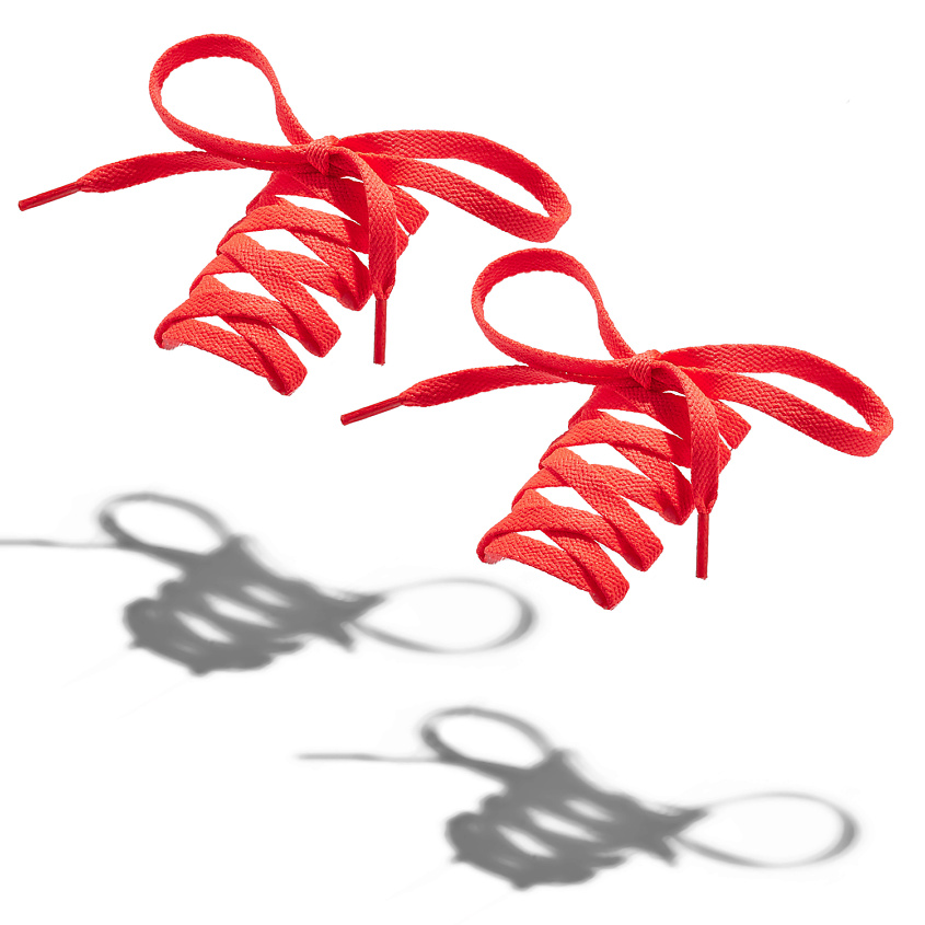 Изображение товара NOTHING BUT LOVE Шнурки "Паркер", Ярко-оранжевый