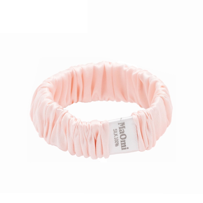 Изображение товара MAOMI Резинка для волос из натурального шёлка "UNO-20", Розовый (Pink)