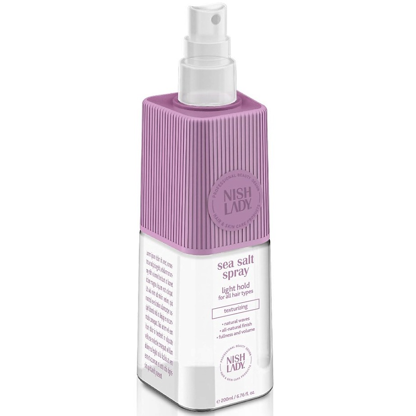 Изображение товара NISHLADY Спрей для волос С МОРСКОЙ СОЛЬЮ SEA SALT SPRAY, 200 мл