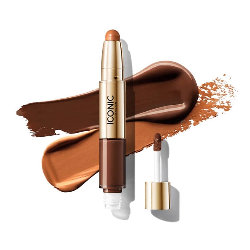 Изображение товара ICONIC LONDON Консилер осветляющий Radiant Concealer and Brightening Duo, Neutral Rich