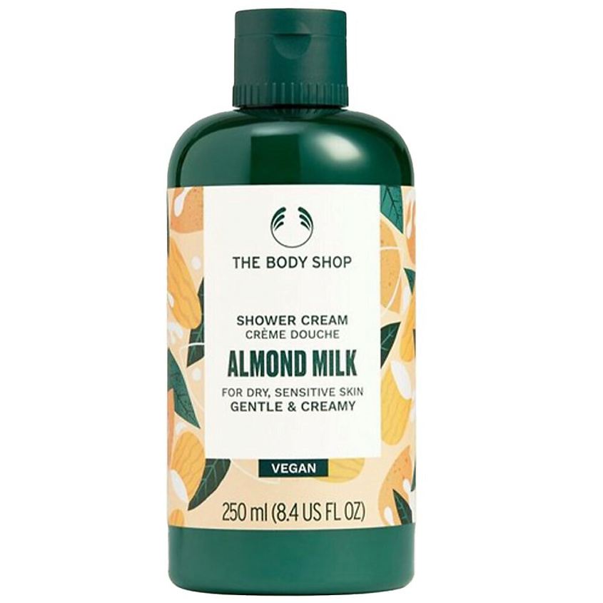 Изображение товара The Body Shop Кремовый гель для душа Almond Milk 250 мл для сухой кожи