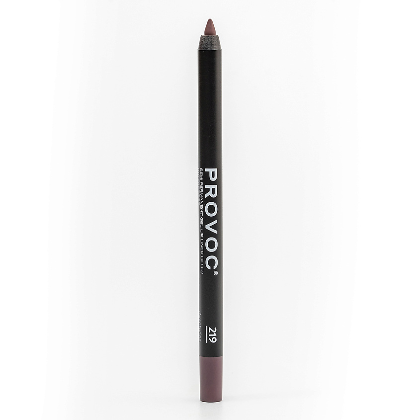 Изображение товара PROVOC Полуперманентный гелевый карандаш для губ, Какао
