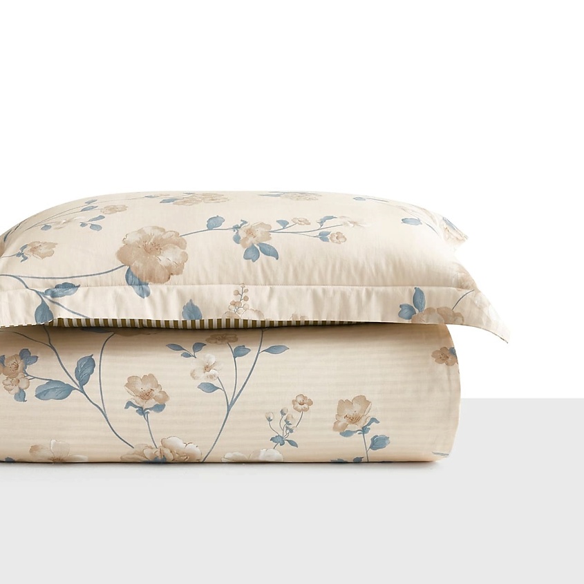 Изображение товара ARYA HOME COLLECTION Постельное Белье Simple Living Семейное 160x220 Japonica Бежевый, Бежевый