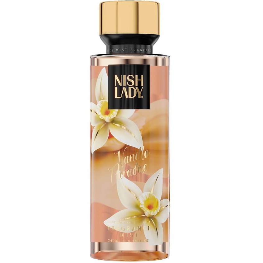 Изображение товара NISHLADY Body Mist Vanilla Paradise 260 мл спрей для тела для женщин