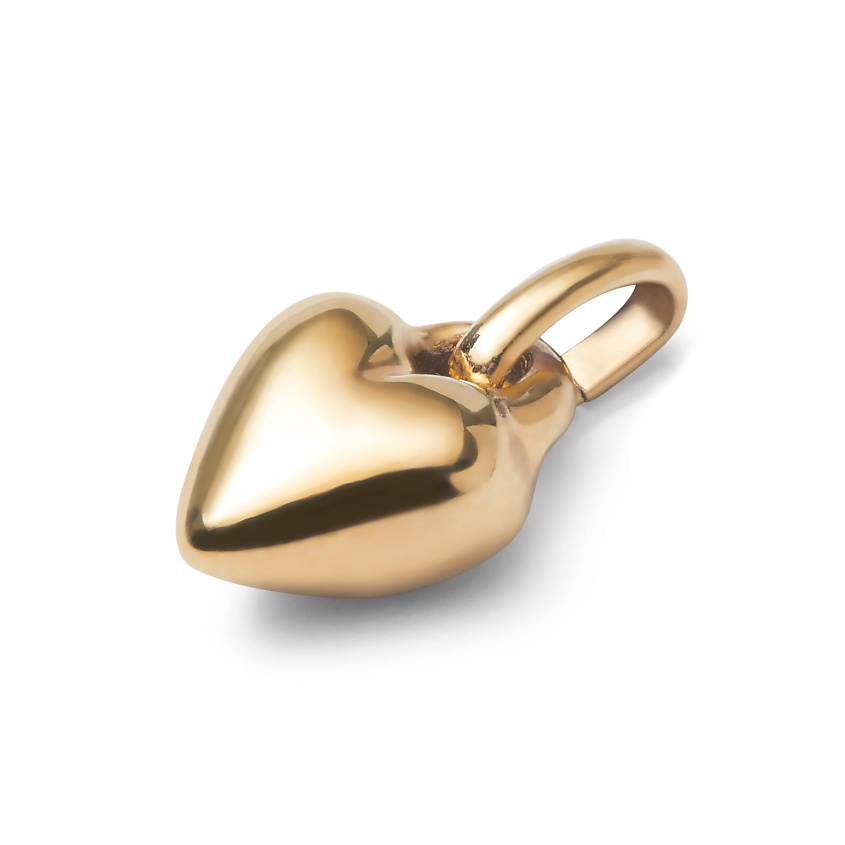 Изображение товара Подвеска Сердце объемное от UNO DE 50 из серебра 925 пробы