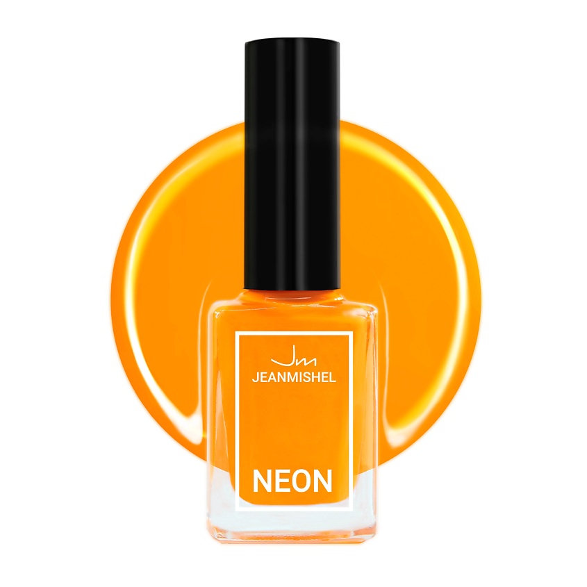 Изображение товара JEANMISHEL Лак для дизайна ногтей NEON, 335 Apricot, 6 мл.