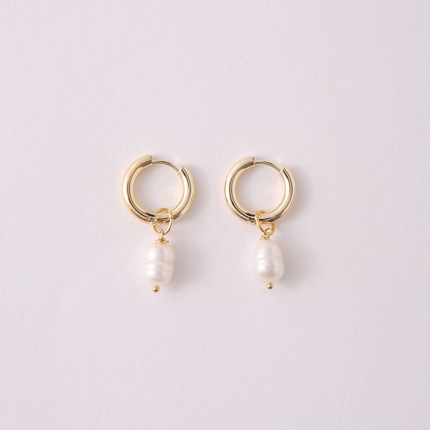 Изображение товара VELTOM Серьги с жемчужиной, 1 шт