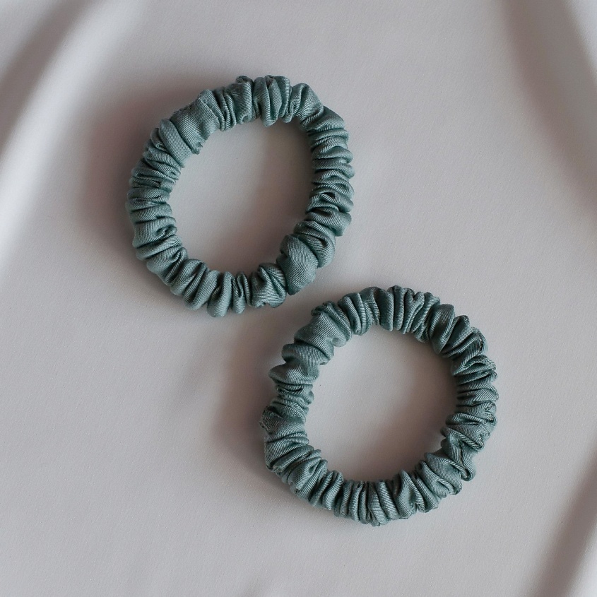 Изображение товара Набор из 2 резинок для волос из тенсель 8 HORAS OF SILK Menthol