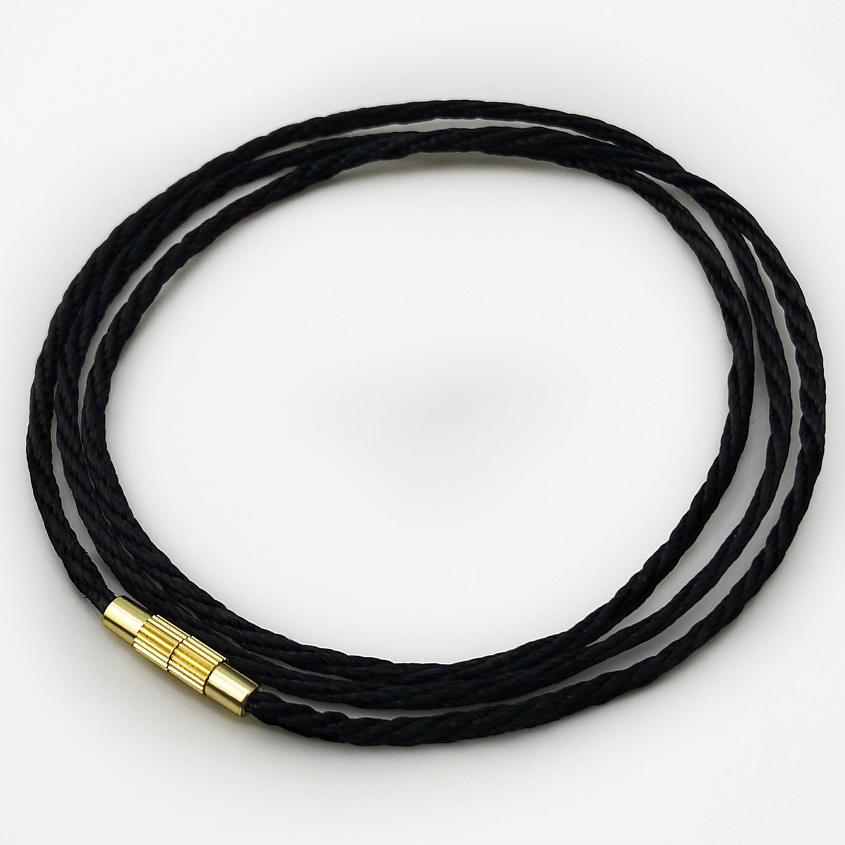 Изображение товара Шнурок для бижутерии ROK HAIR со стальным замком 70 см