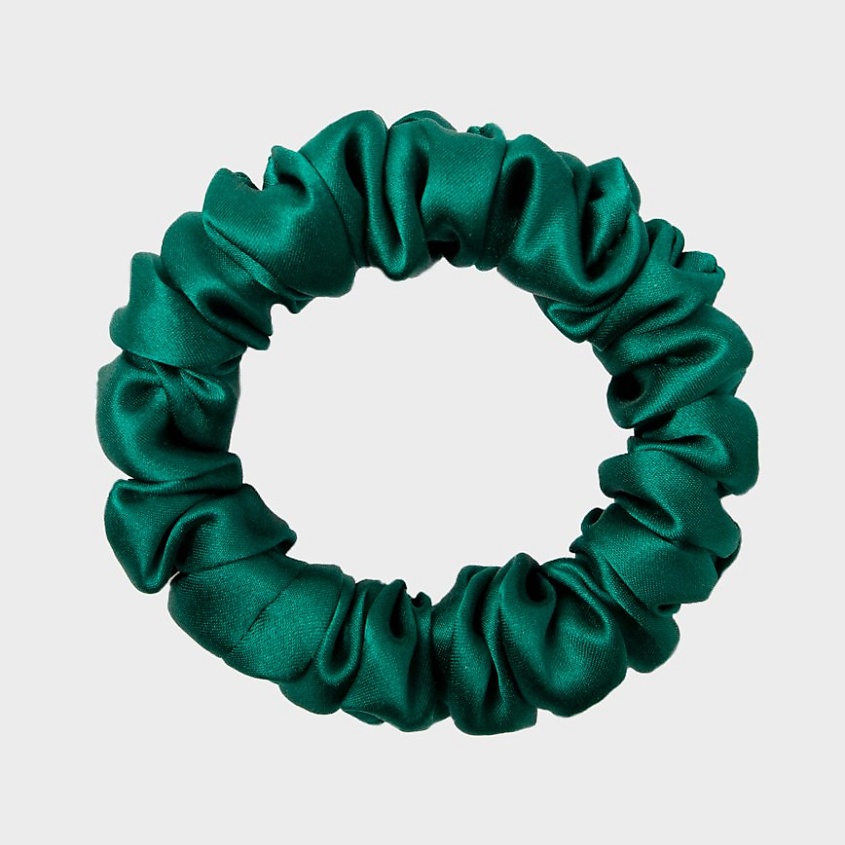 Изображение товара SILK UNIVERSE Шелковая резинка для волос, Зеленый