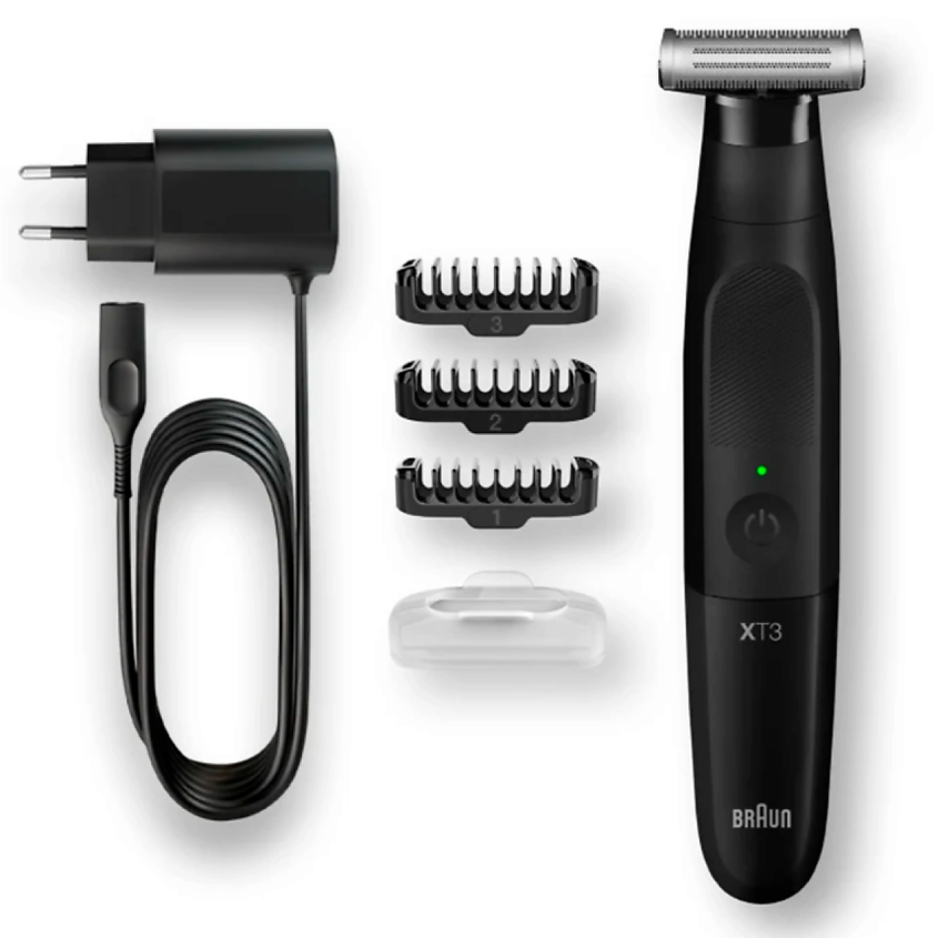 Изображение товара BRAUN Триммер для волос BRAUN XT3100, 3 насадки, черный (тип 5590), 1 шт
