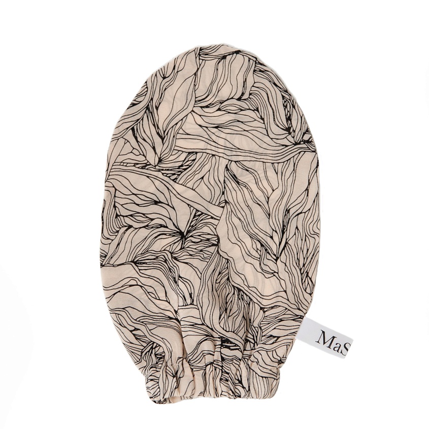 Изображение товара MASHERI Скраб варежка для пилинга тела из шёлка, 1 шт